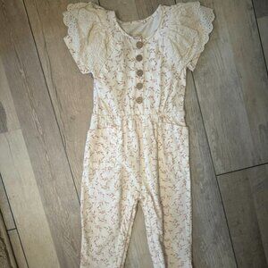 Toddler Jessica Simpson Floral Jumpsuit